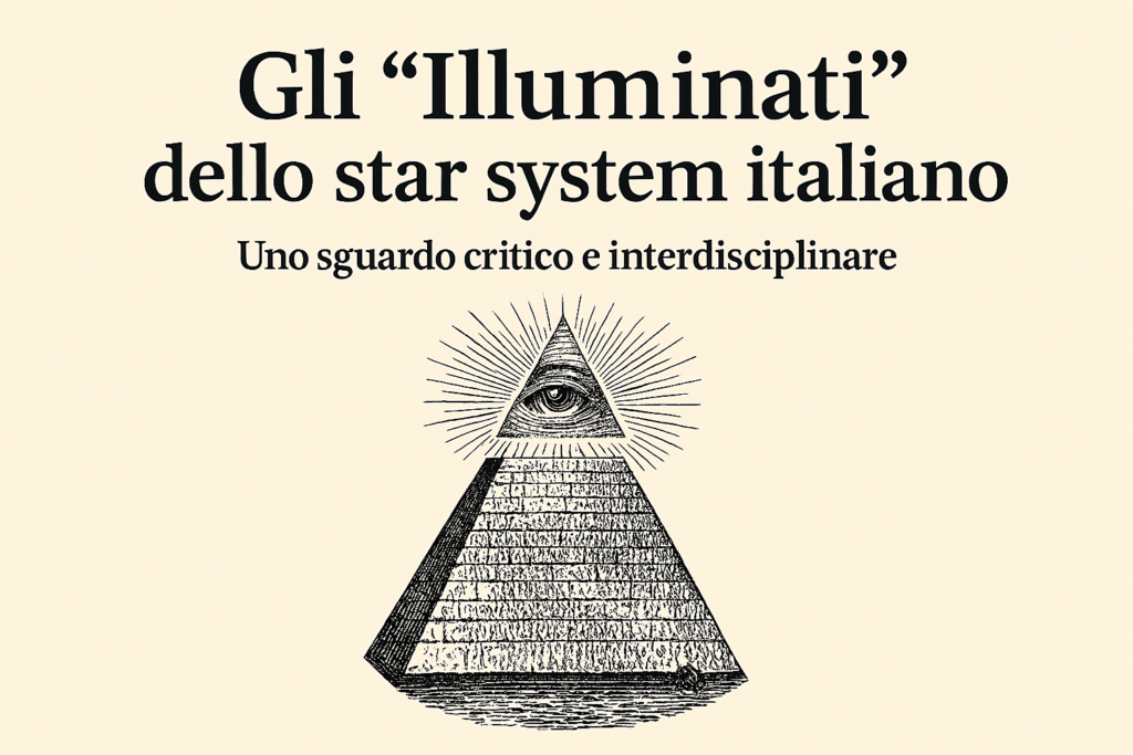 Illustrazione orizzontale che mostra al centro una piramide dorata stilizzata, posta su uno sfondo sfumato con i colori della bandiera italiana, senza alcuna scritta o elemento di testo sottostante.